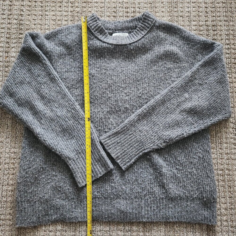 American Eagle Gray Polyester Sweater - image 2